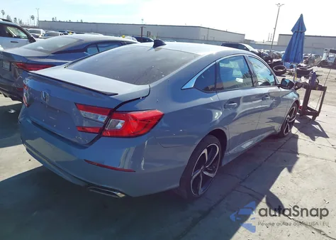 2021 Honda Accord Sport z USA, uszkodzony, nr VIN 1HGCV1F39MA093849